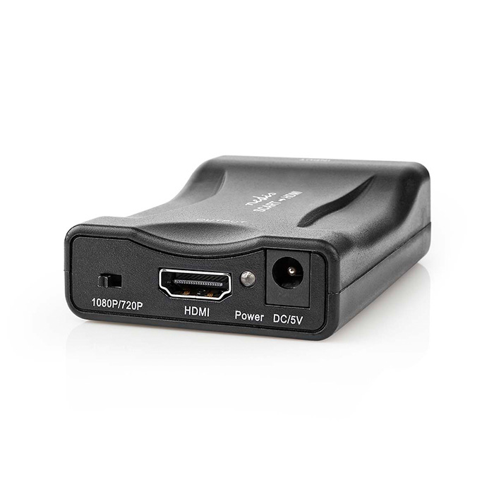 NEDIS VCON3463BK HDMI CONVERTER SCART FEMALE - HDMI OUTPUT 1-WAY 1080p BLACK (Μετατροπέας SCART σε HDMI) NEDIS VCON3463BK HDMI CONVERTER SCART FEMALE - HDMI OUTPUT 1-WAY 1080p BLACK (Μετατροπέας SCART σε HDMI)