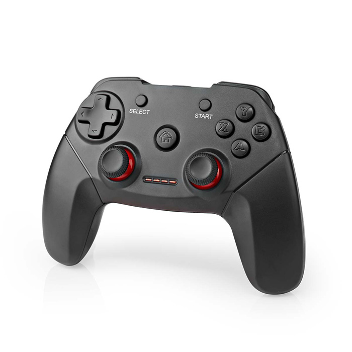 NEDIS GGPDW110BK WIRELESS GAMEPAD BATTERY POWERED NUMBER OF BUTTONS: 11 BLACK (Ασύρματο Gamepad, με 11 πλήκτρα) NEDIS GGPDW110BK WIRELESS GAMEPAD BATTERY POWERED NUMBER OF BUTTONS: 11 BLACK (Ασύρματο Gamepad, με 11 πλήκτρα)