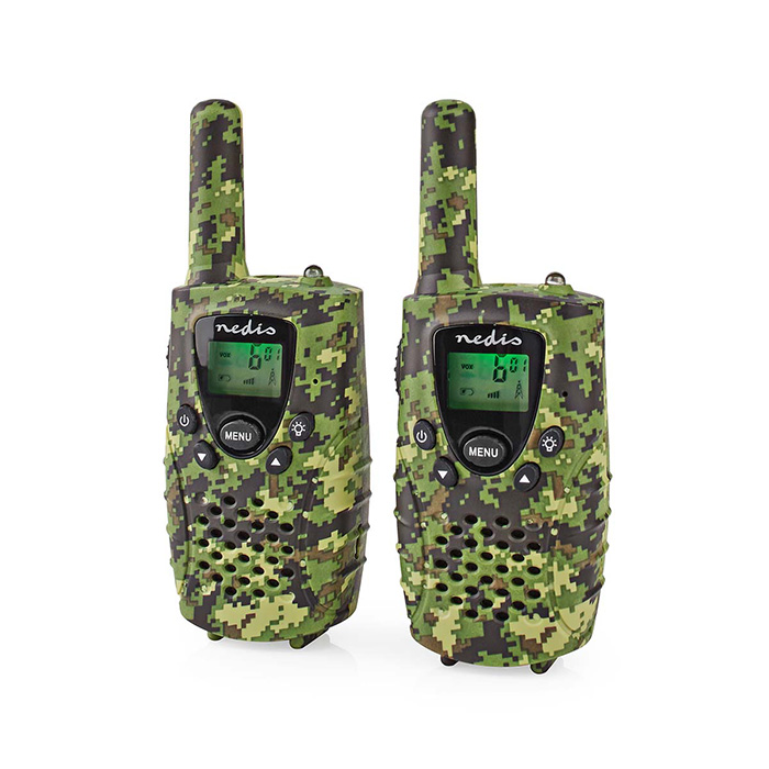 NEDIS WLTK0810BK Walkie talkie με εμβέλεια έως και 8 km, σε χρώμα παραλλαγής. (Walkie talkie με εμβέλεια έως και 8 km, ...) NEDIS WLTK0810BK Walkie talkie με εμβέλεια έως και 8 km, σε χρώμα παραλλαγής. (Walkie talkie με εμβέλεια έως και 8 km, ...)