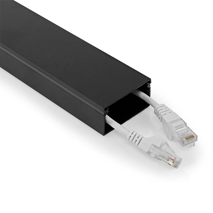NEDIS CMDT5025BK110 CABLE MANAGEMENT DUCT 1100mm BLACK (Κανάλι διαχείρισης καλωδίων κλειστού τύπ...) NEDIS CMDT5025BK110 CABLE MANAGEMENT DUCT 1100mm BLACK (Κανάλι διαχείρισης καλωδίων κλειστού τύπ...)