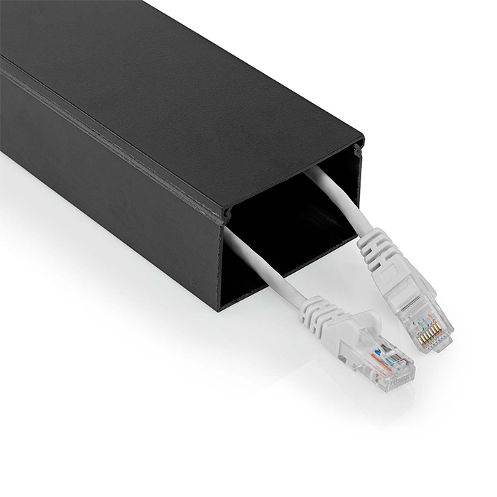 NEDIS CMDT6040BK110 CABLE MANAGEMENT DUCT 1100mm BLACK (Κανάλι διαχείρισης καλωδίων κλειστού τύπ...) NEDIS CMDT6040BK110 CABLE MANAGEMENT DUCT 1100mm BLACK (Κανάλι διαχείρισης καλωδίων κλειστού τύπ...)