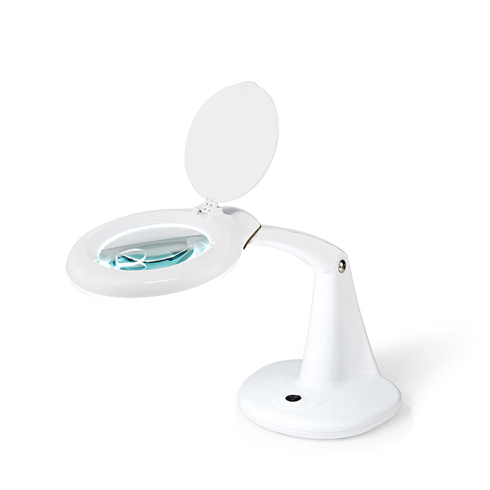 NEDIS MAGL1WT MAGNIFYING TABLE LAMP 6500K 6.5W 585lm WHITE (Επιτραπέζιος μεγεθυντικός φακός πάγκου ε...) NEDIS MAGL1WT MAGNIFYING TABLE LAMP 6500K 6.5W 585lm WHITE (Επιτραπέζιος μεγεθυντικός φακός πάγκου ε...)