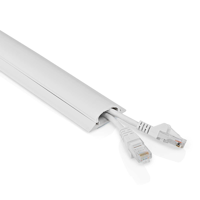 NEDIS CMDT4516WT500 CABLE MANAGEMENT DUCT 500 mm WHITE (Κανάλι διαχείρισης καλωδίων κλειστού τύπ...) NEDIS CMDT4516WT500 CABLE MANAGEMENT DUCT 500 mm WHITE (Κανάλι διαχείρισης καλωδίων κλειστού τύπ...)