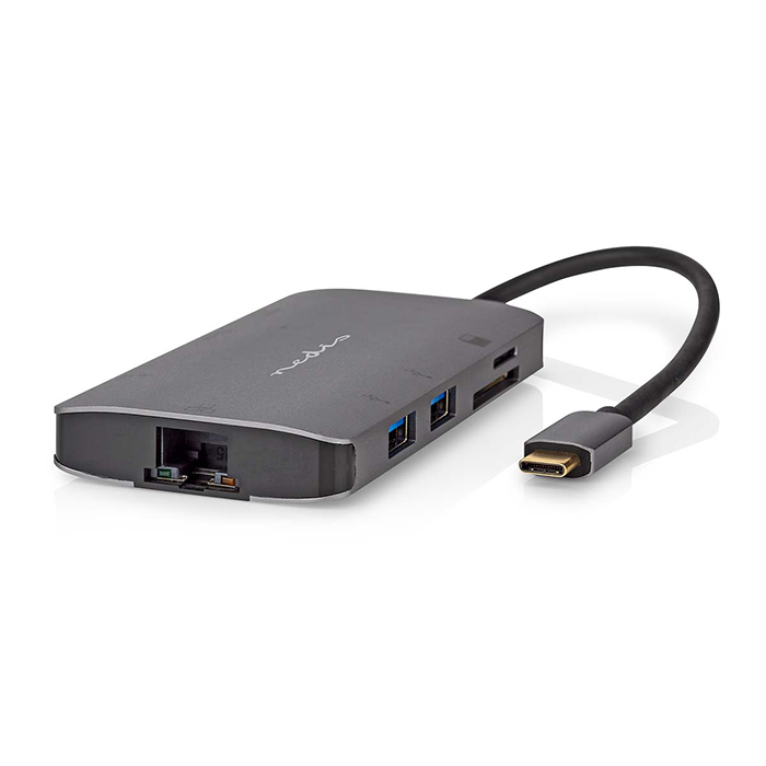 NEDIS CCBW64240AT02 USB MULTI-PORT ADAPTER 5Gbps 0.20m ANTHRACITE (Σταθμός σύνδεσης 7 θυρών με πολλαπλές λε...) NEDIS CCBW64240AT02 USB MULTI-PORT ADAPTER 5Gbps 0.20m ANTHRACITE (Σταθμός σύνδεσης 7 θυρών με πολλαπλές λε...)