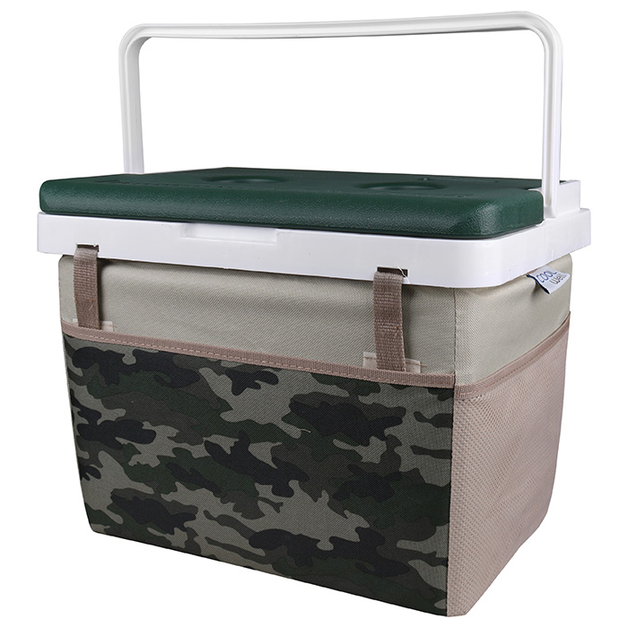 KALE TERMOS 20LT COOLER BOX WITH CAMO FABRIC AND GREEN LID (Φορητό ψυγείο 20L με υφασμάτινη επένδυση...) KALE TERMOS 20LT COOLER BOX WITH CAMO FABRIC AND GREEN LID (Φορητό ψυγείο 20L με υφασμάτινη επένδυση...)