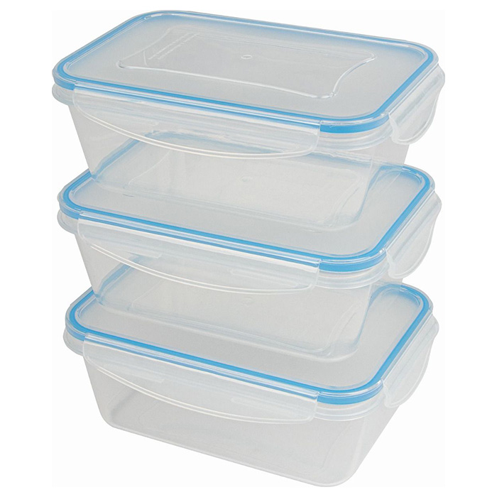 C-FHD 4006 K SET OF 3 PLASTIC FRESH FOOD CONTAINERS (Σετ πλαστικών δοχείων αποθήκευσης τροφίμ...) C-FHD 4006 K SET OF 3 PLASTIC FRESH FOOD CONTAINERS (Σετ πλαστικών δοχείων αποθήκευσης τροφίμ...)