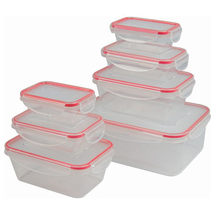 C-FHD 4008 K SET OF 7 PLASTIC FRESH FOOD CONTAINERS (Σετ πλαστικών δοχείων αποθήκευσης τροφίμ...) C-FHD 4008 K SET OF 7 PLASTIC FRESH FOOD CONTAINERS (Σετ πλαστικών δοχείων αποθήκευσης τροφίμ...)