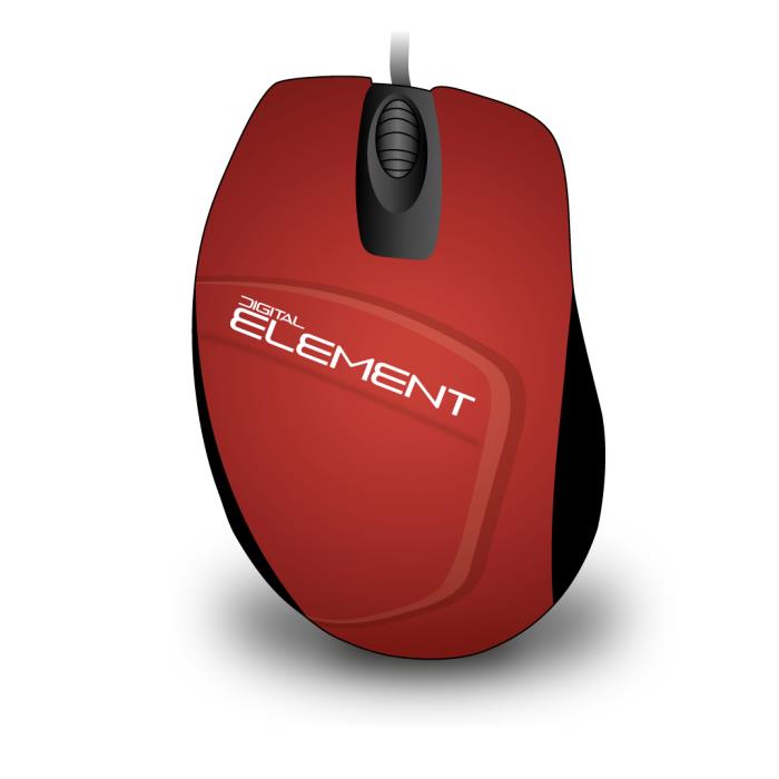 Mouse Element MS-30R (5201964098743)